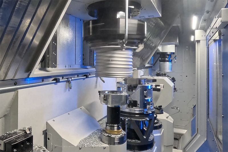 The machining of stator housings is carried out at NILES-SIMMONS in cooperation with MAPAL.