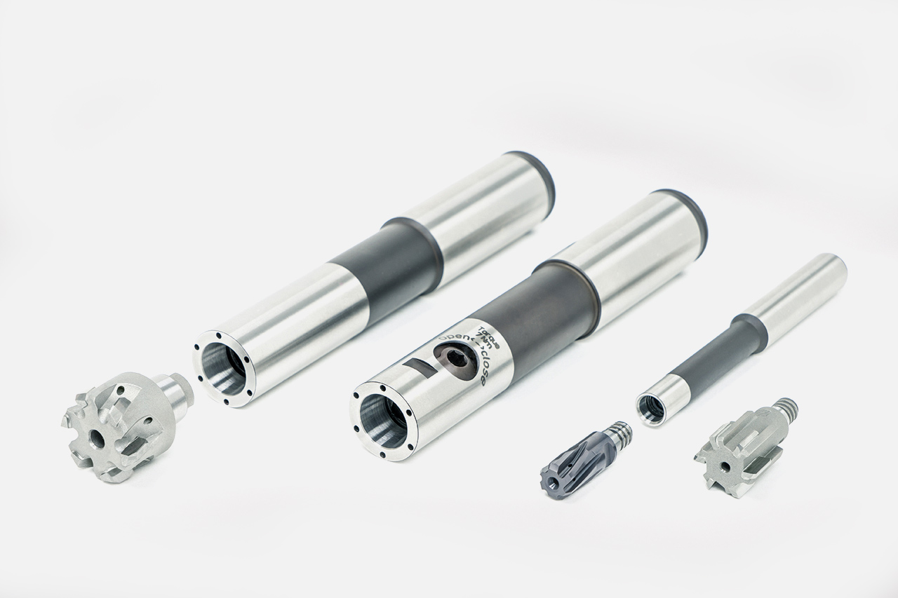 MAPAL replaceable head reamers for exact concentricity and changing accuracies and simple handling.