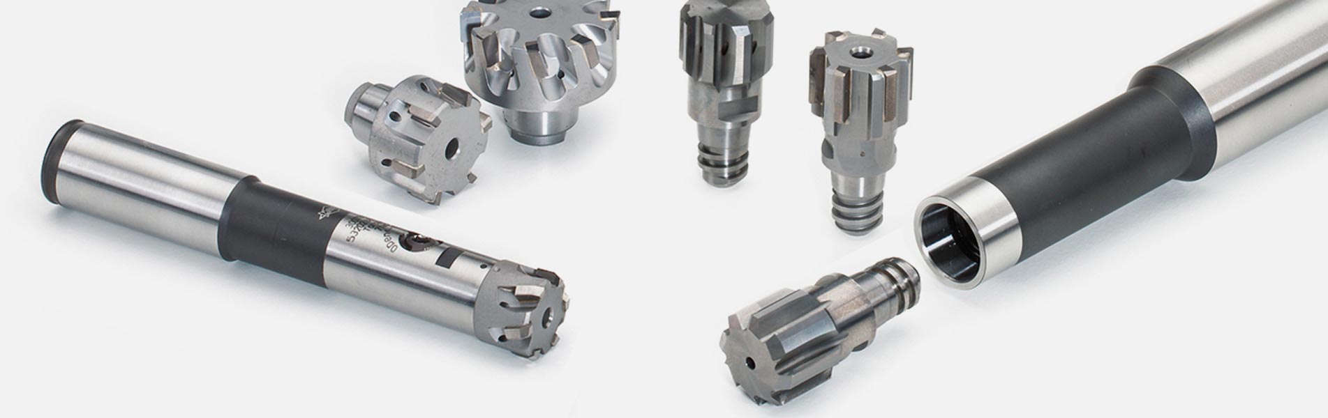 Replaceable head reamers with different head systems from MAPAL.