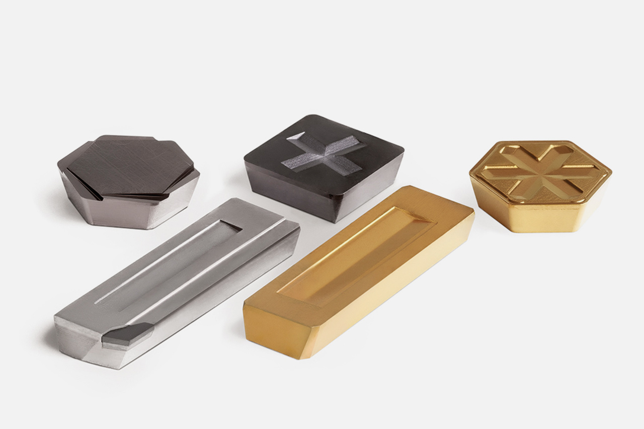 A selection of indexable inserts for guide pad tools from MAPAL.