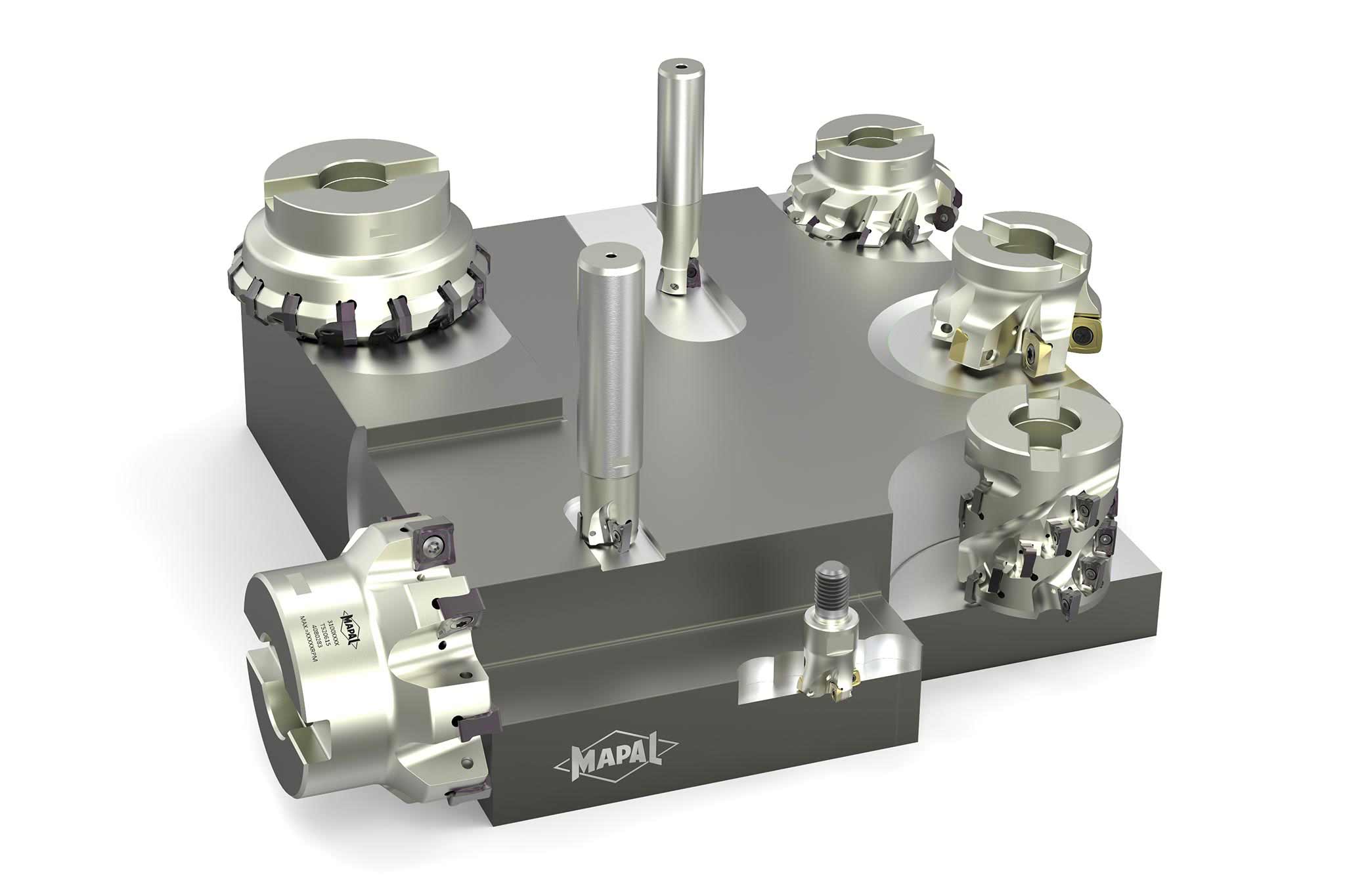 The radial NeoMill standard milling cutter programme by MAPAL.