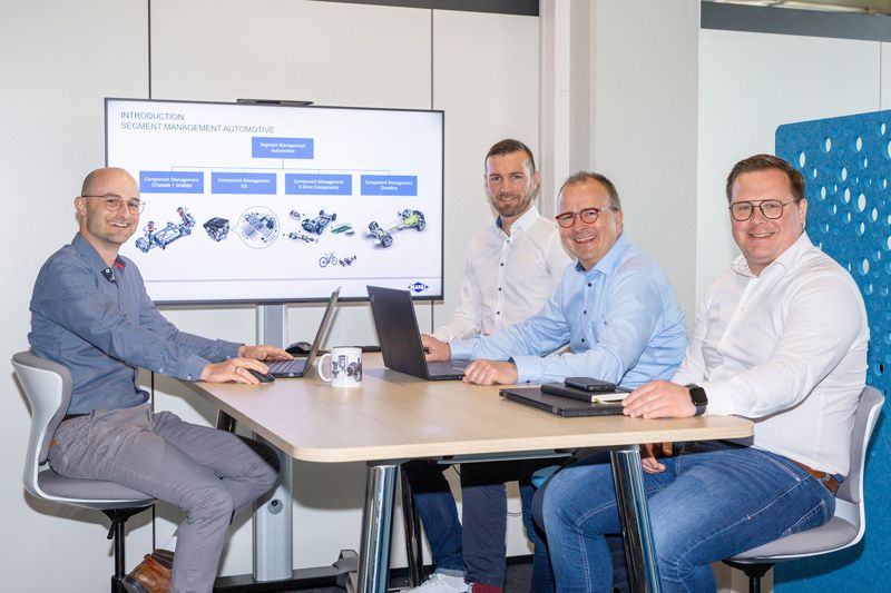 The team of market segment management automotive