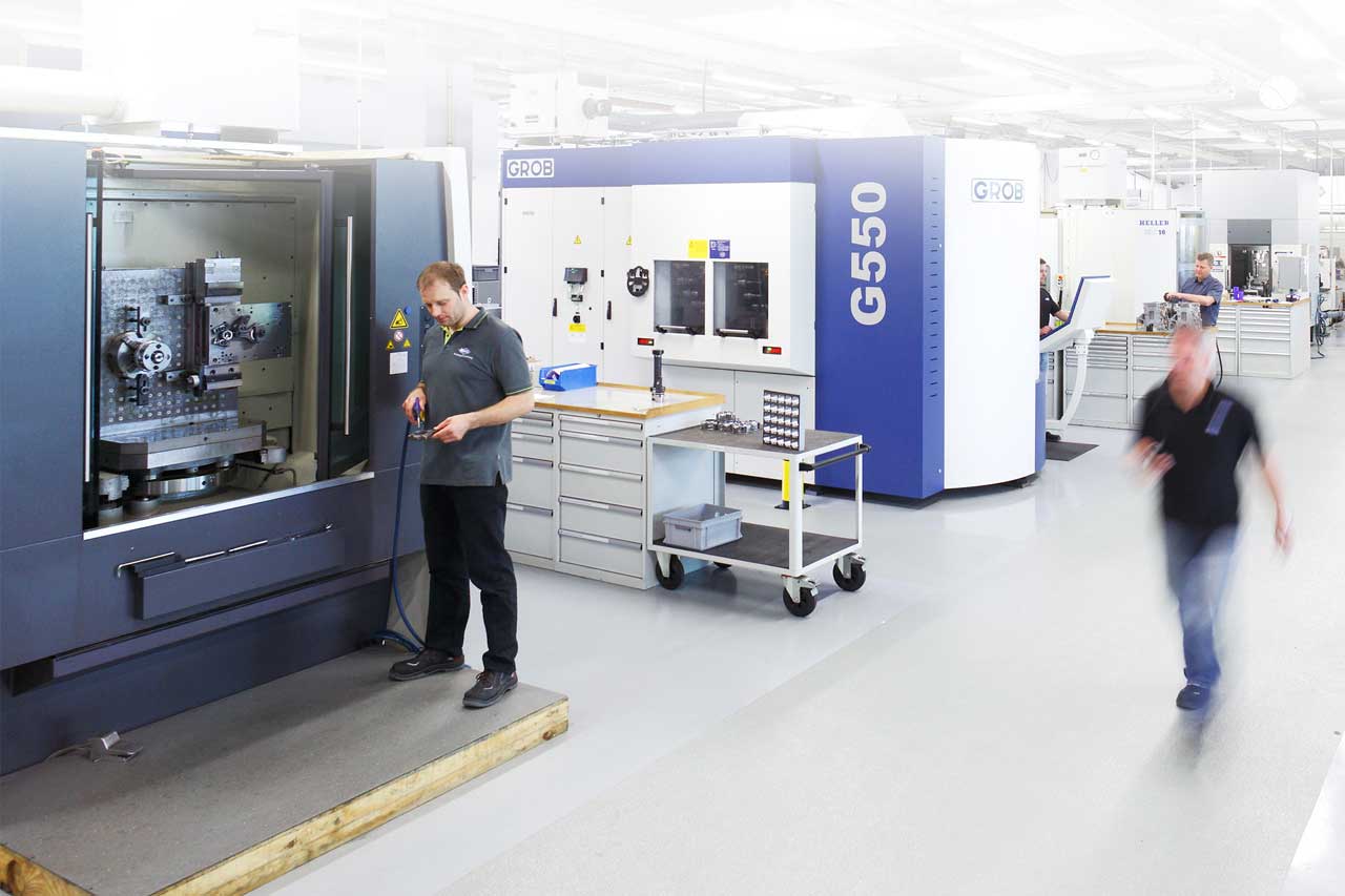 State-of-the-art manufacturing facilities form the basis of the high manufacturing precision at MAPAL.