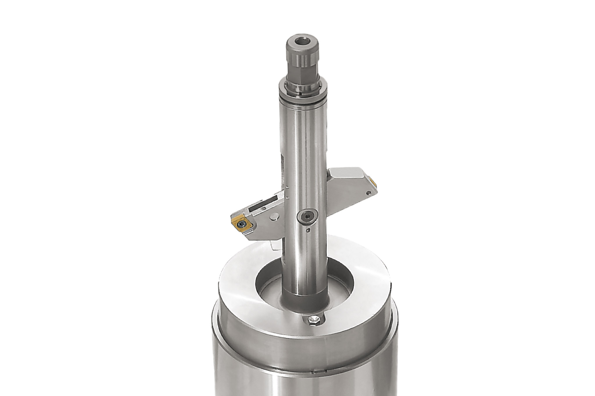 An actuating tool from MAPAL with input by means of contact stop.