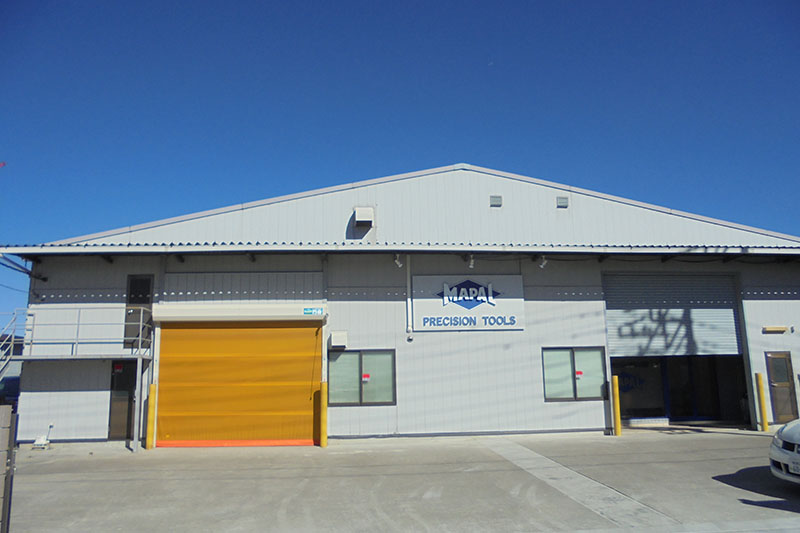 The building of MAPAL KK in Saitama, Japan.