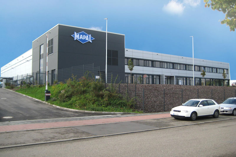 The MAPAL Eppingen location in the exterior