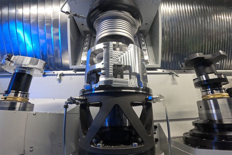 Second processing stage for the workpiece