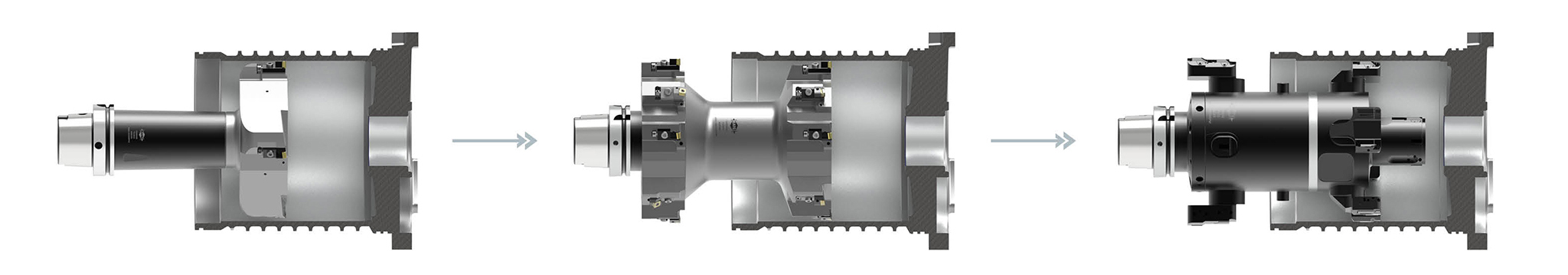 Basic procedure for machining of stator housings