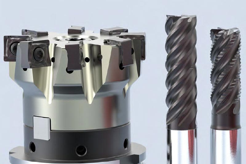 Three milling tools from MAPAL represent the broad product range for milling.